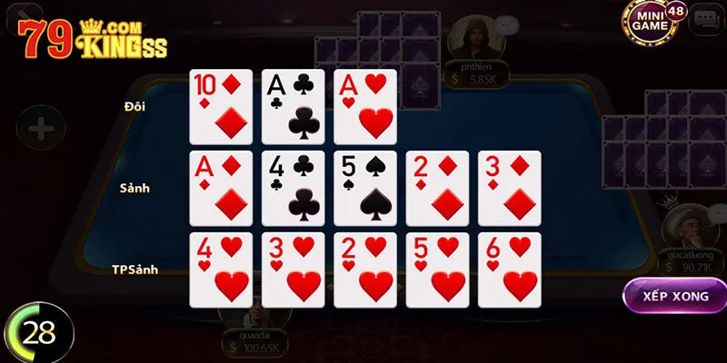 Hướng Dẫn Cách Chơi Bài Mậu Binh Cho Tân Binh 79king